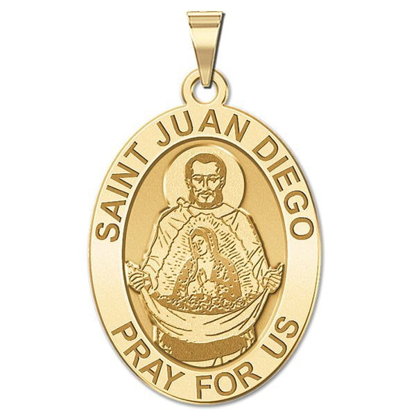 DiamondJewelryNY 14kt Gold Filled St Juan Diego Pendant 